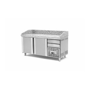Pizza Fridge with Granite Work Surface